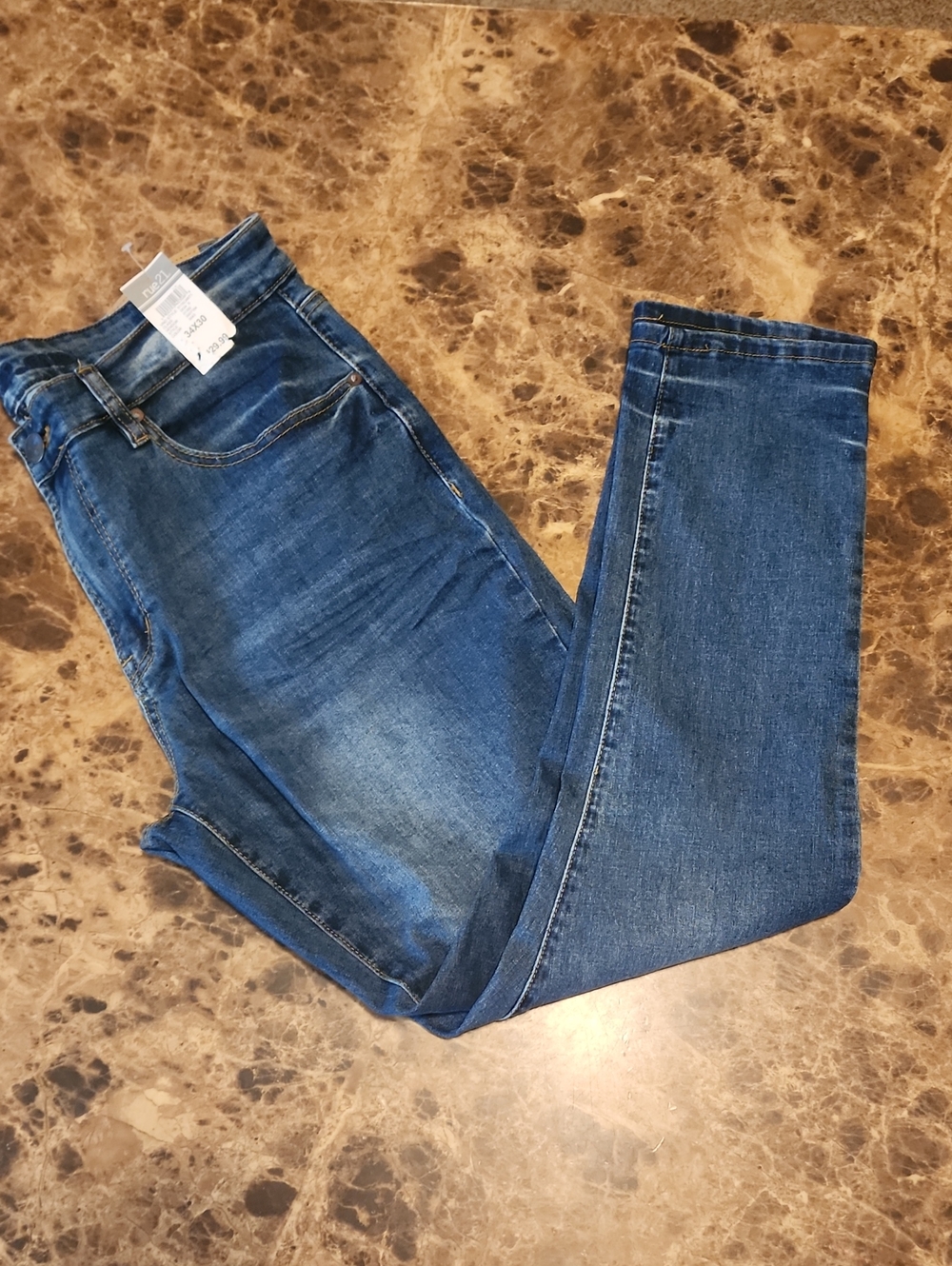 Rue21 Men’s Slim Jeans - Medium Blue